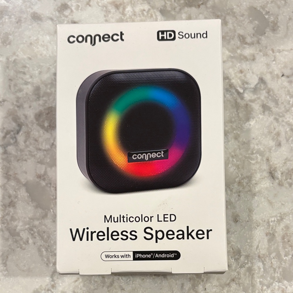 Connect Multicolor LED Wireless Speaker